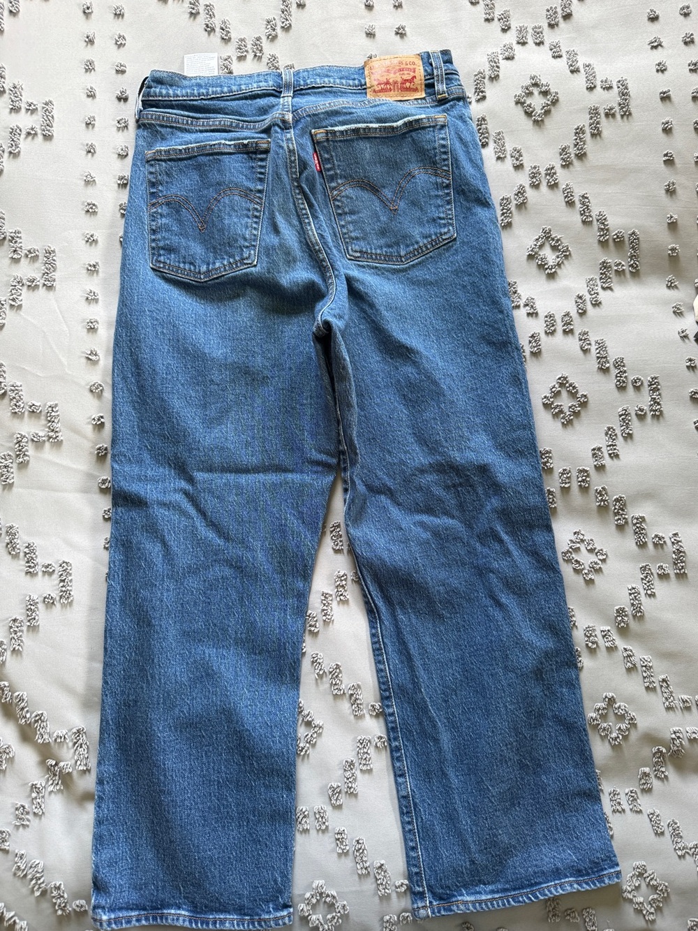 Levi’s Ribcage Straight Jean - Picture 8 of 9